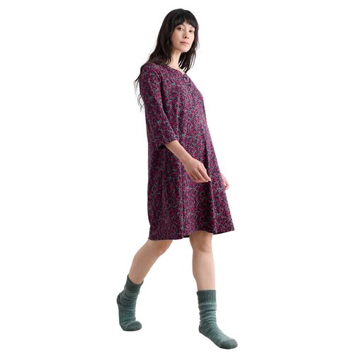 Seasalt Cornwall Star Chart Nightdress Berry Branches Maritime